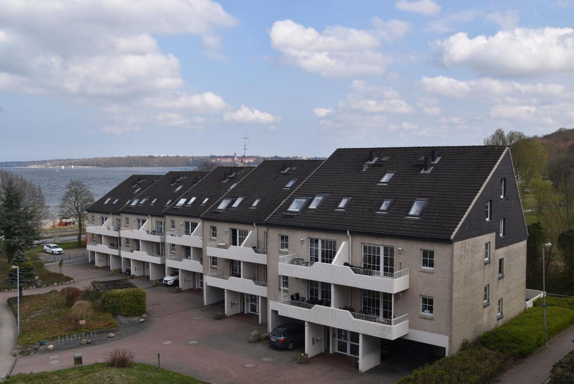 Fewo1846 Strandresidenz Wassersleben - Muschelnest - Stilvolles Studioapartment Mit Balkon Harrislee Bagian luar foto